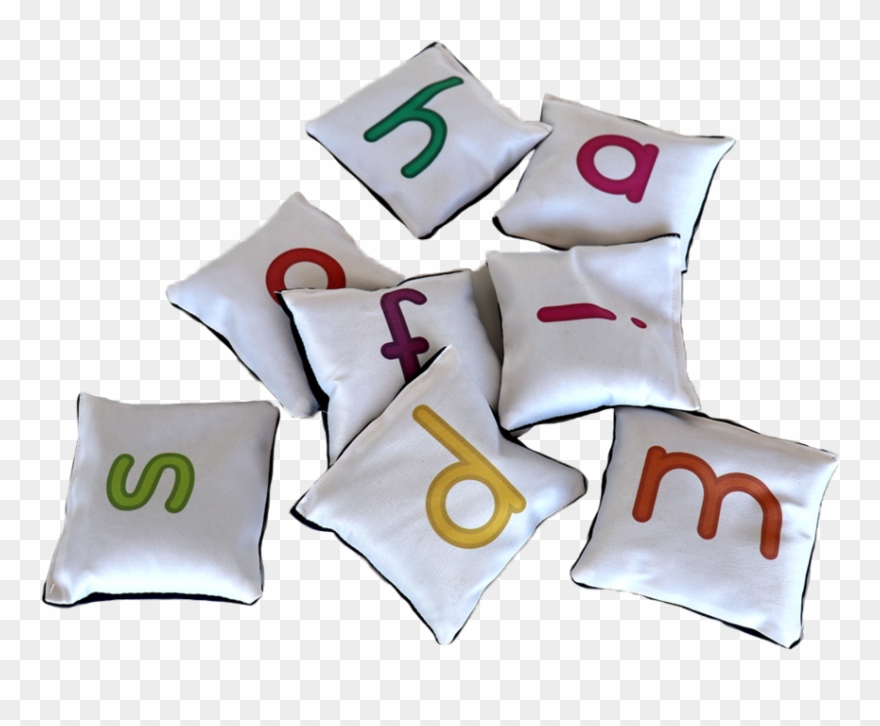 Alphabet Bean Bags - Cushion Clipart