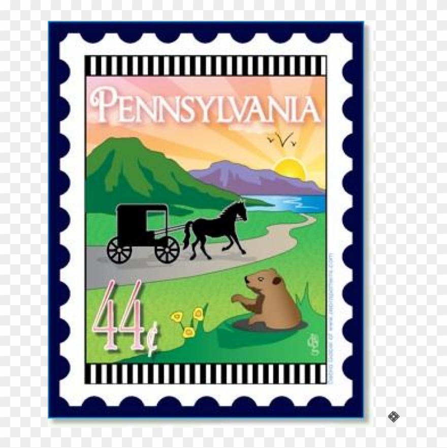 Stamp From Hawaii Clipart