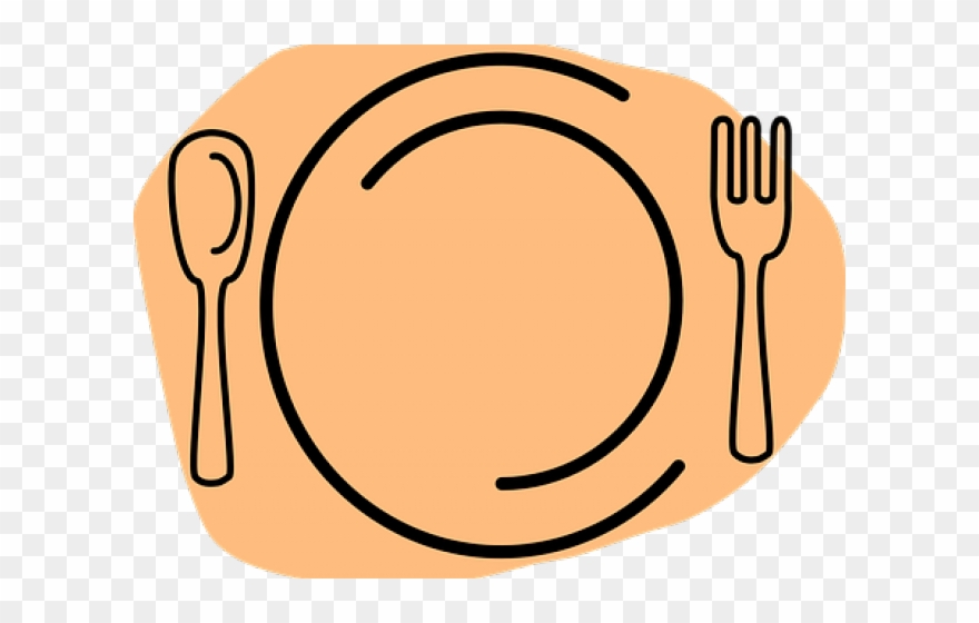 Stew X Free Clip - Spoon And Fork - Png Download