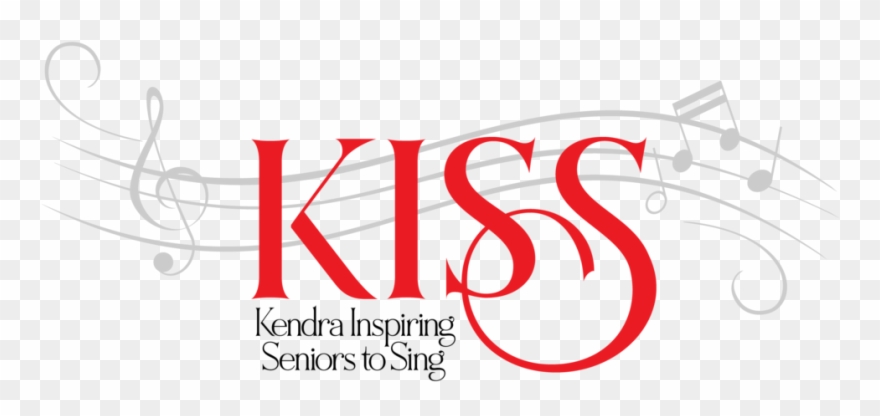 Kiss With Notes - Sheet Music Notes Clipart