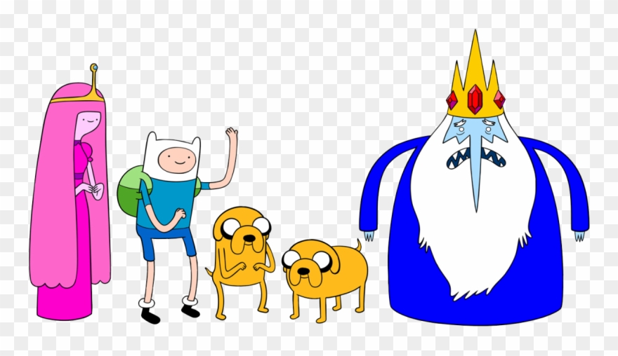 “ For Prettydeadmelancholic ” - Adventure Time Character Lineup Clipart