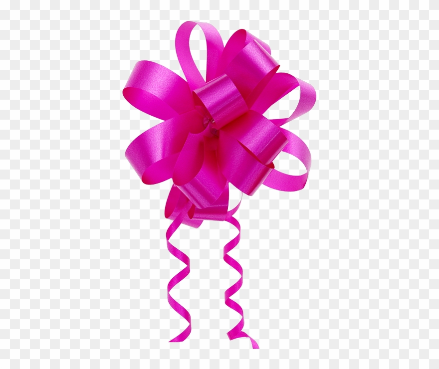 Cinta Rosa De Regalo Clipart, Gift Ribbon, Ribbon Bows, - Rosa De Regalo Con Cinta - Png Download