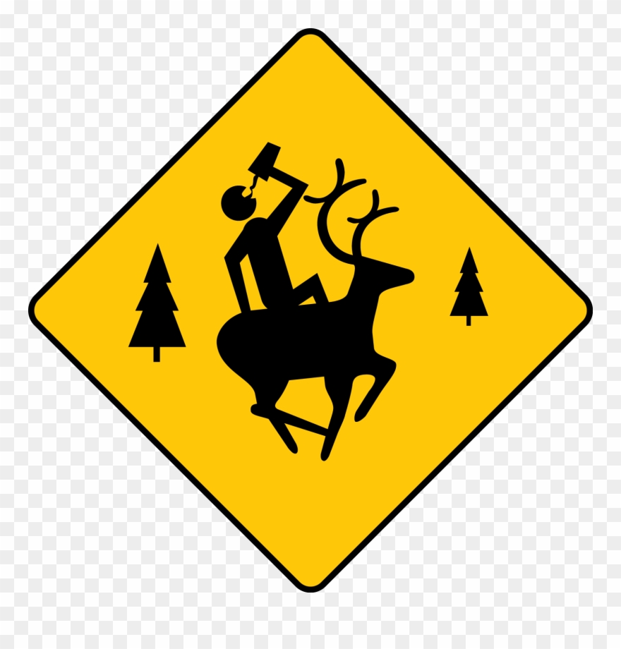 Road Sign - Loeb The Way It Really Clipart