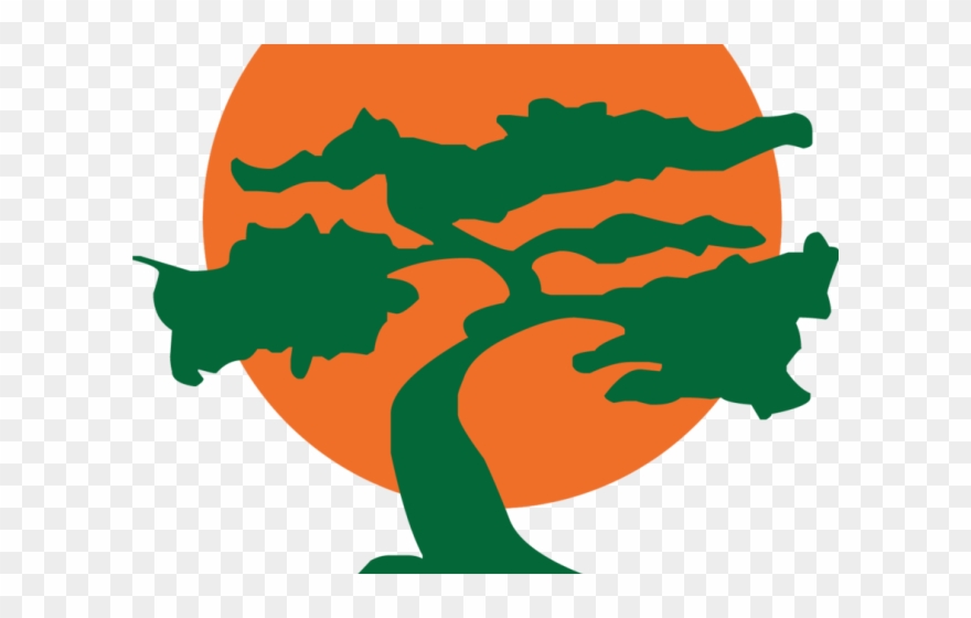 Bonsai Clipart Karate Kid - Miyagi Dojo Logo - Png Download