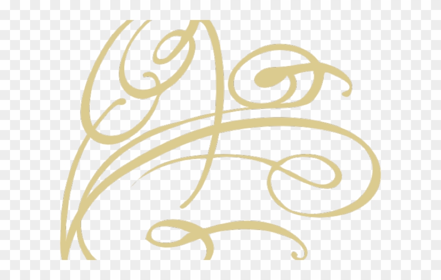 Decorative Line Gold Clipart Png - Wedding Page Borders Png Transparent Png