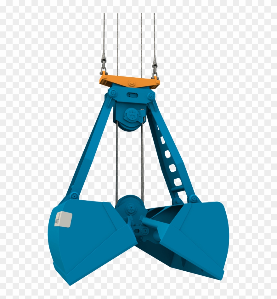 Versatile And Light Weight Grab Solution For A Wide - Clamshell Grab Clipart