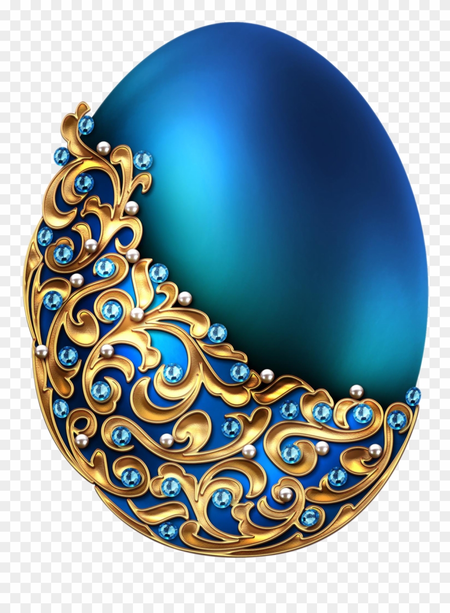 Clipart Png Happy Easter Day - Faberge Eggs Clipart Transparent Png