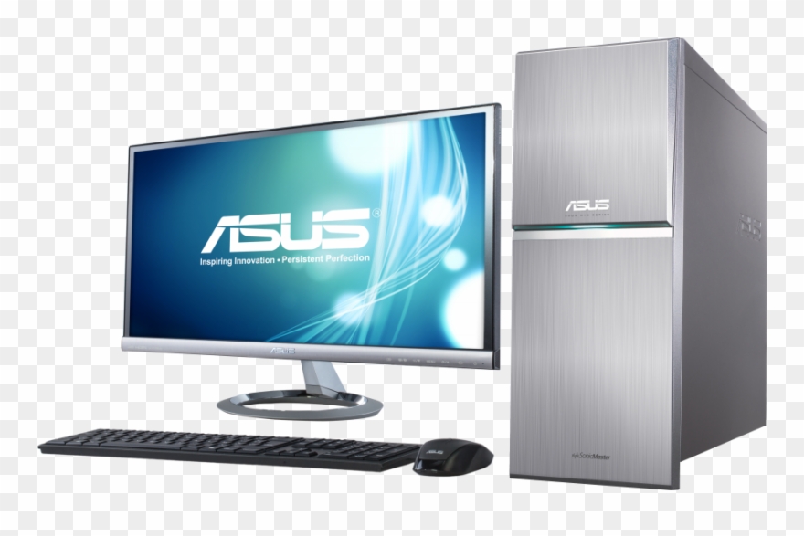 Computer Desktop Png Transparent Images Free Download - Asus Pc Transparent Background Clipart