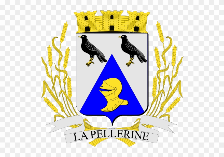 Blason Officiel La Pellerine - Blason Communes Mayenne Jc Molinier Clipart