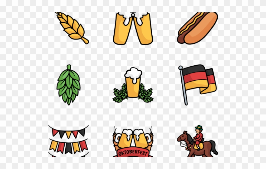 Germany Clipart Oktoberfest - Png Download