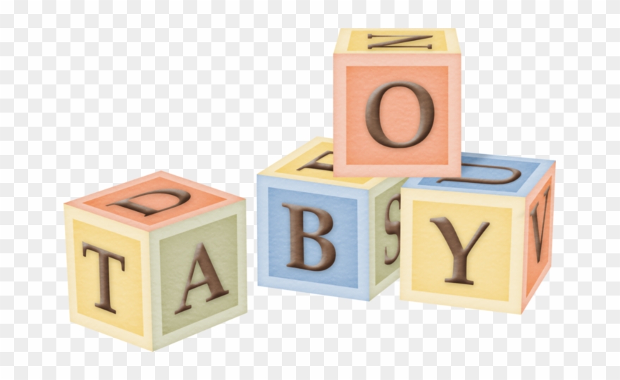 Baby Nursery Decor, Babies Nursery, Baby Clip Art, - Baby Boy Blocks Png Transparent Png