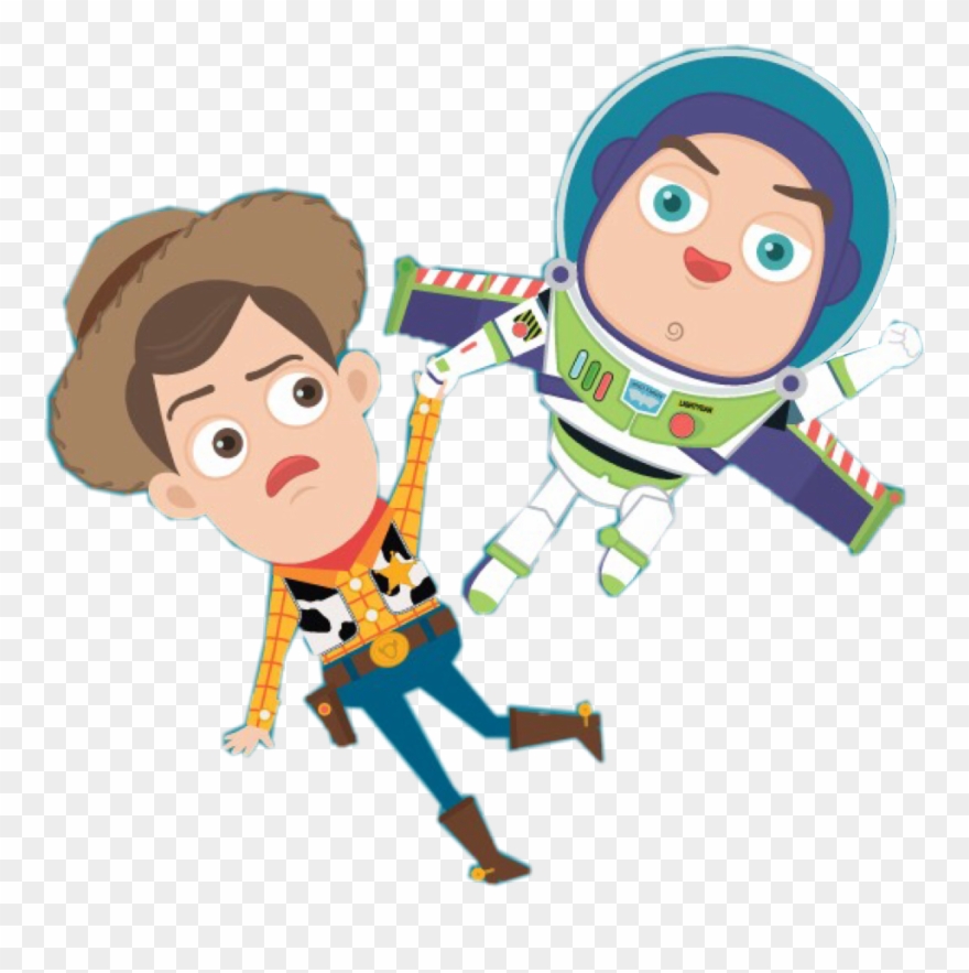 Toystory Toystory2 Toystory3 Buzzlightyear Woodytoystor - Cartoon Clipart