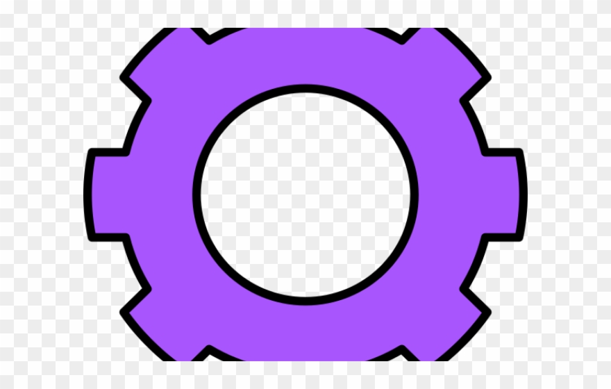 Gears Clipart Purple - Engranajes Transformers - Png Download