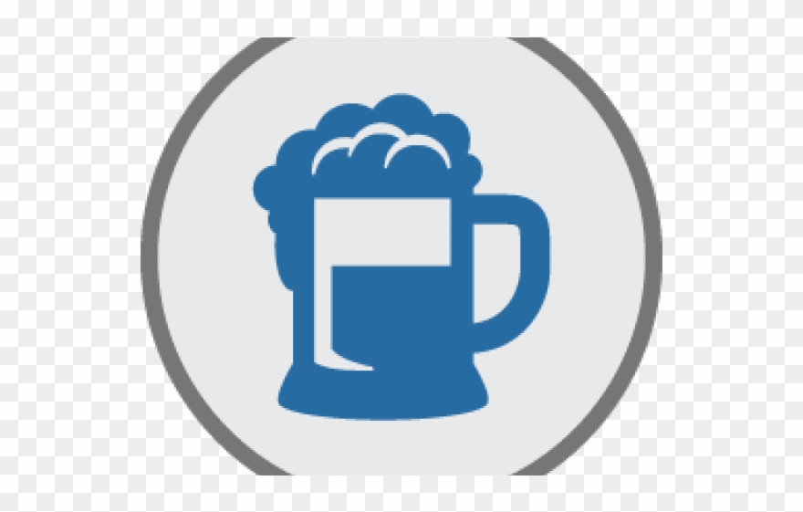 Pub Clipart Beer Tasting - Copo De Cerveja Silhueta - Png Download