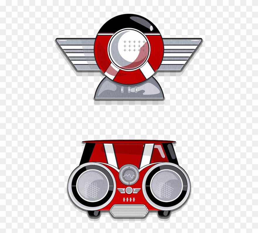 Mini Cooper Portable Speaker Concepts - Circle Clipart