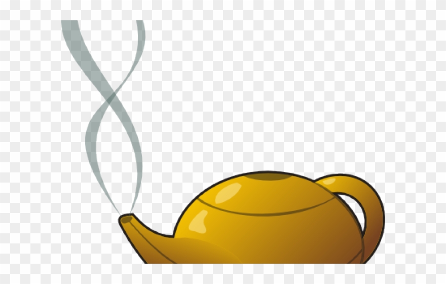 Genie Lamp Clipart - Png Download