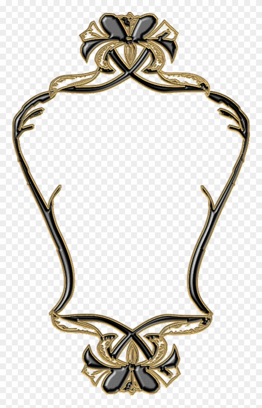 Victorian Frame Artbackgroundsmoldings - Emblem Clipart