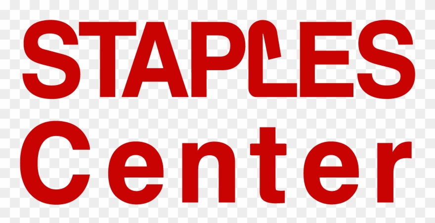 Staples Png - Staples Center Arena Logo Clipart