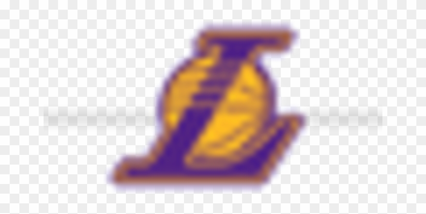 Be Sure To Play The Lakers Pick N Roll Game Every Game - Lakers Logo Silhouette Clipart