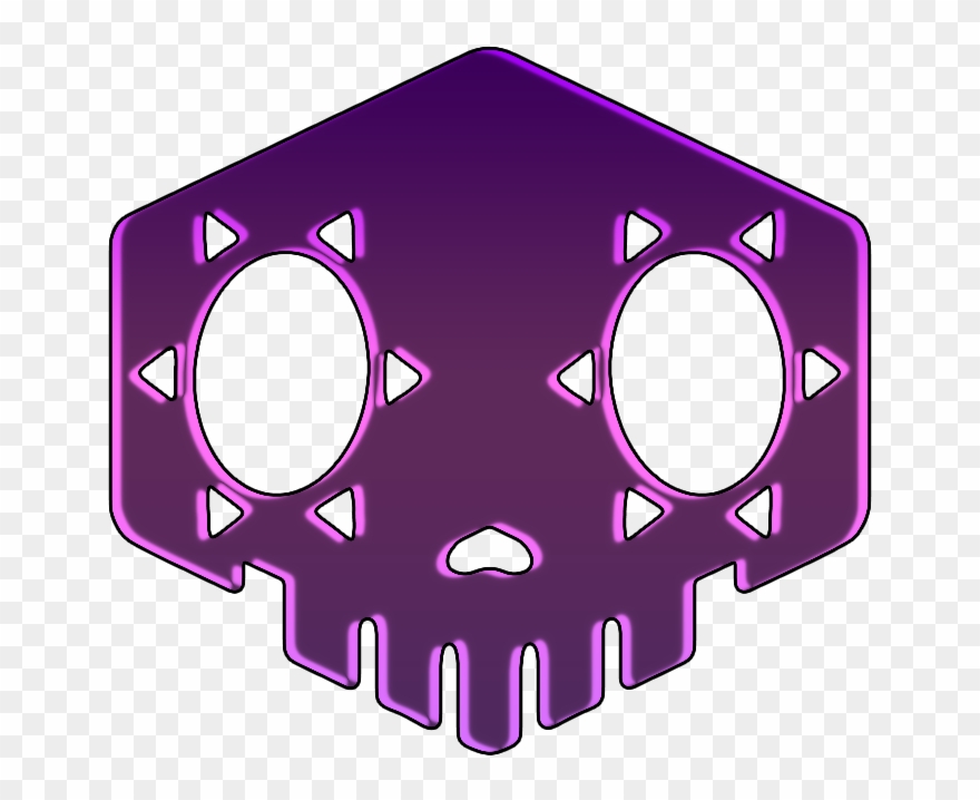 Studiopolis Zone Act Vector - Overwatch Sombra Skull Png Clipart