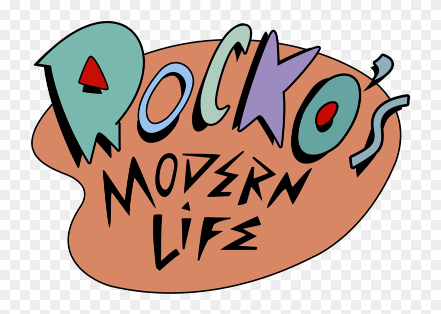 #rockosmodernlife #rocko #animation #cartoons #toons - Rocko's Modern Life Logo Clipart