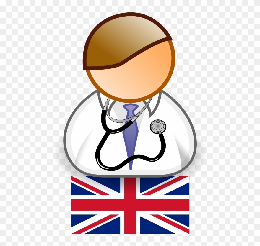 United Kingdom Medical People Stub - Uk Flag Logo Clipart