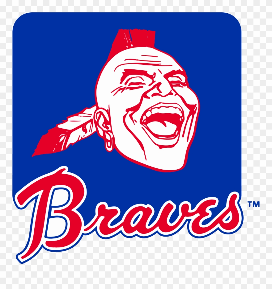 1966 - - Atlanta Braves Retro Logo Clipart