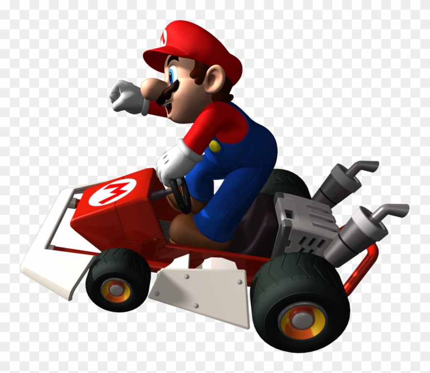 Super Mario Kart Png Transparent Image - Mario Kart Ds Mario Clipart
