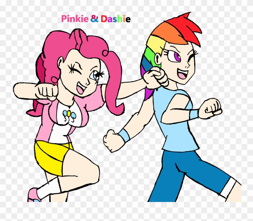 Pinkie & Dashie People Clothing Child Facial Expression - Cartoon Clipart