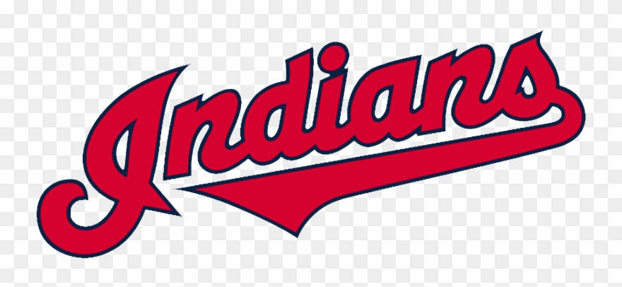 Baseball &ndash Perspectivedesigns - Cleveland Indians Script Logo Clipart