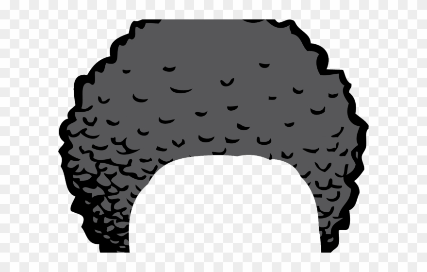 Haircut Clipart African American Hair Salon - Afro Wig Clipart - Png Download