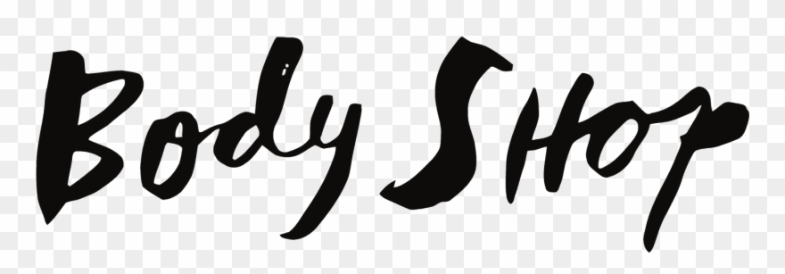 Body Shop - Logo - Calligraphy Clipart
