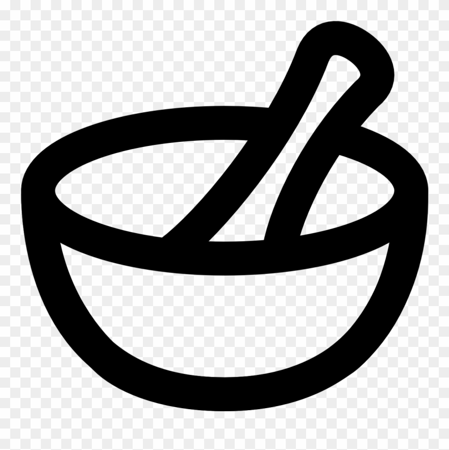 Mortar And Pestle Icon Free Download At Icons8 - Ayurveda Icon Png Clipart
