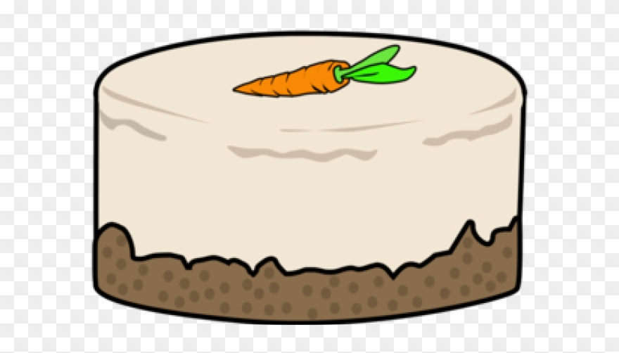 Cheesecake Clipart Frosting - Carrot Cake Clipart - Png Download