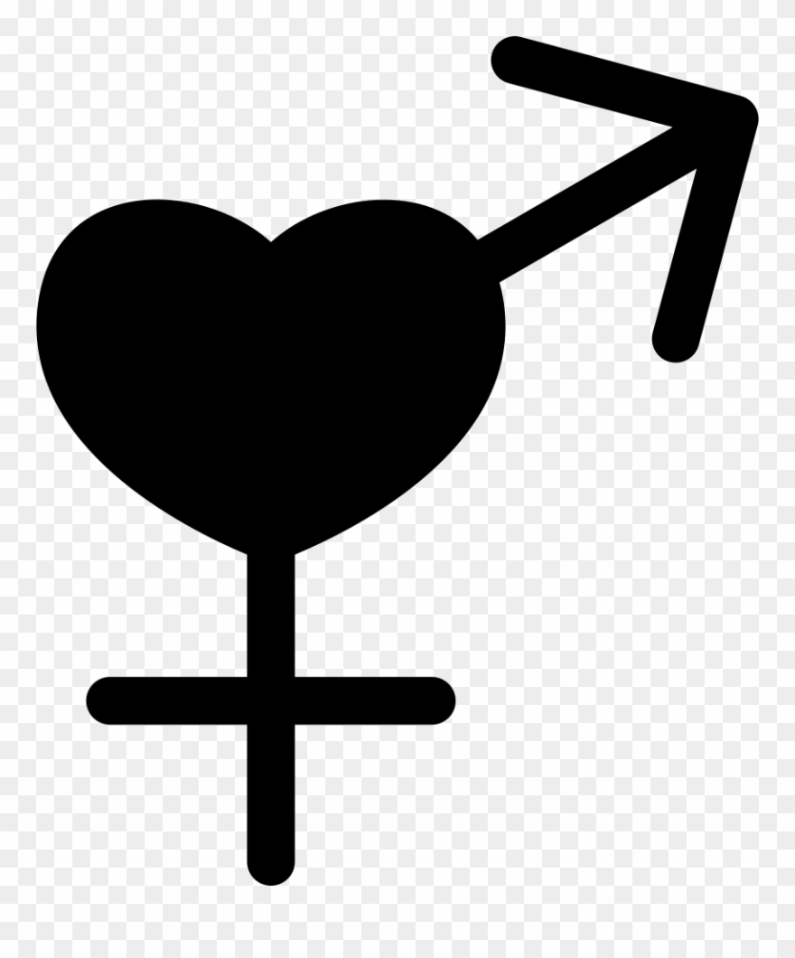 Heart With Female And Male Signs Comments - Imagenes De Signo De Femenino Y Masculino Clipart