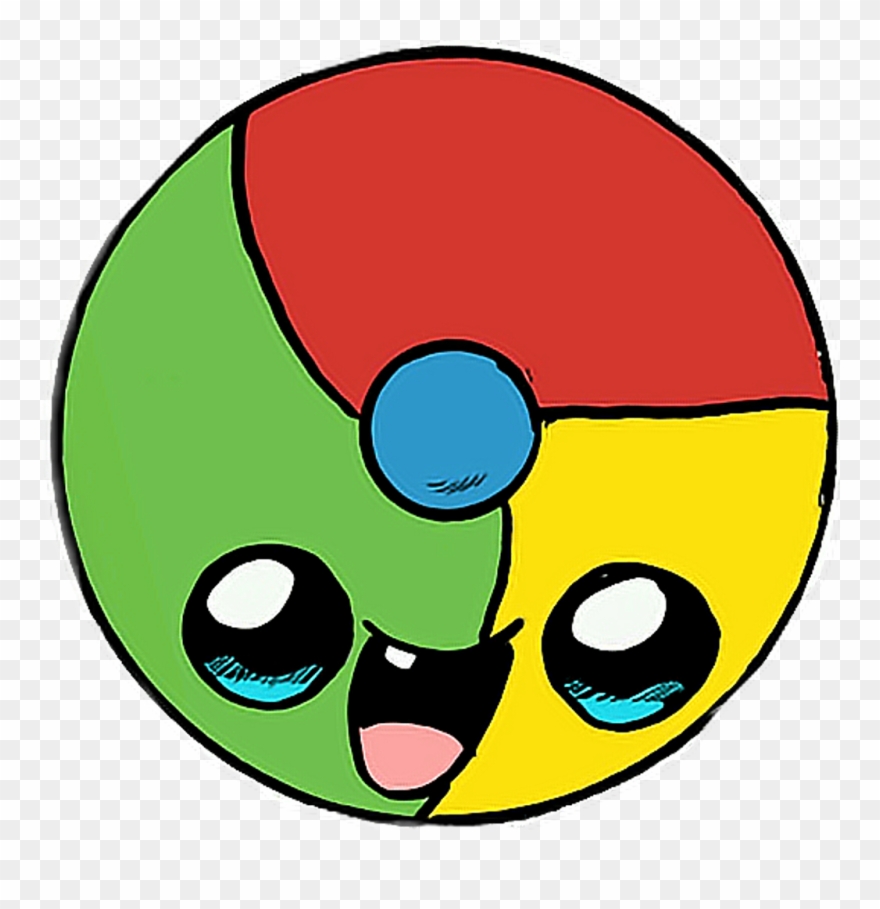 Chrome Sticker - Dibujos Faciles 365 Bocetos Clipart