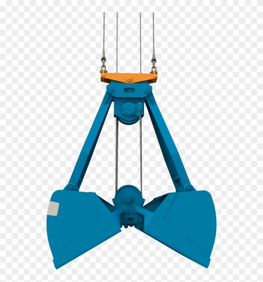 Versatile And Light Weight Grab Solution For A Wide - Clamshell Grab Clipart