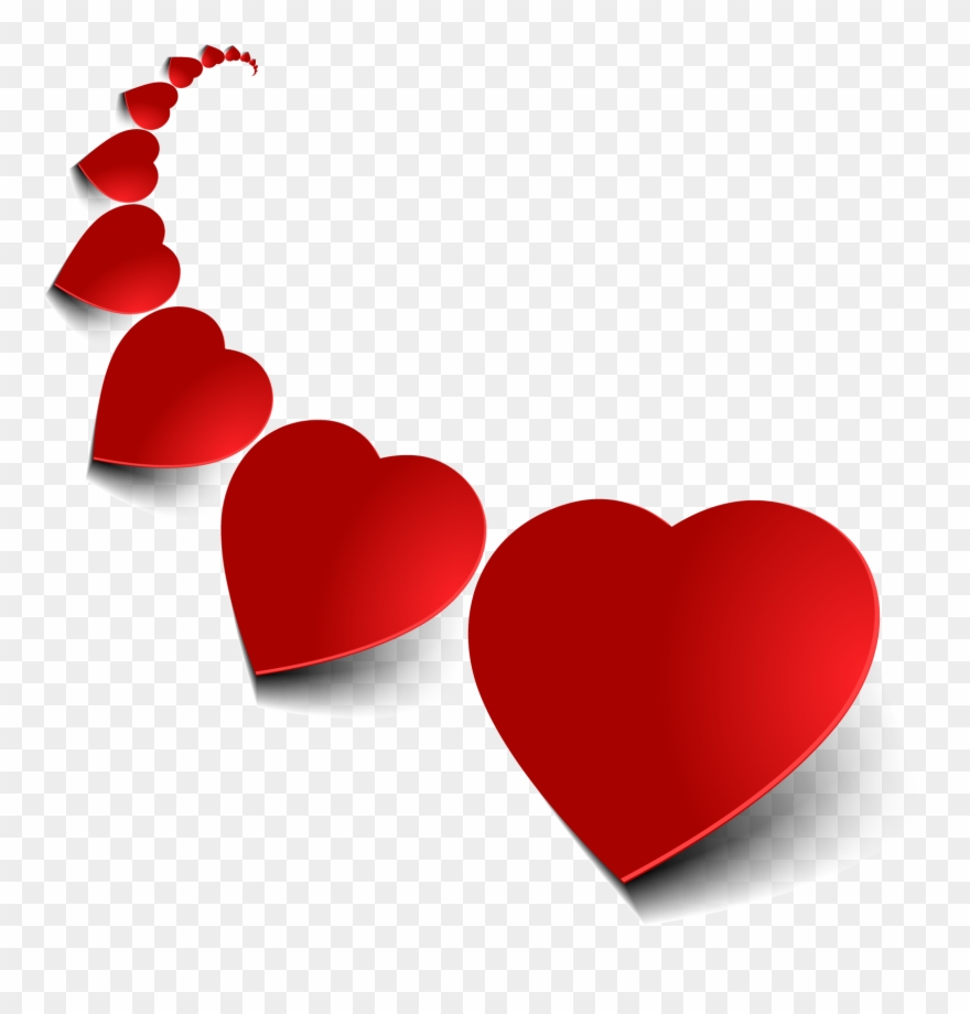 H Soni Looks After You - Red Valentines Day Backgrounds Clipart