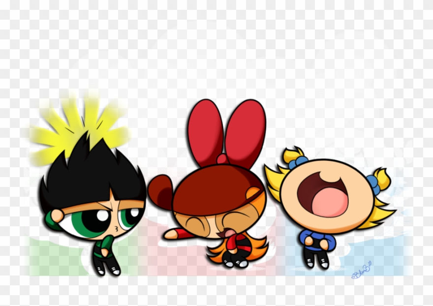 Powerpuff Girl Rowdyruff Boy - Powerpuff Girls Reboot Rowdyruff Boys Clipart