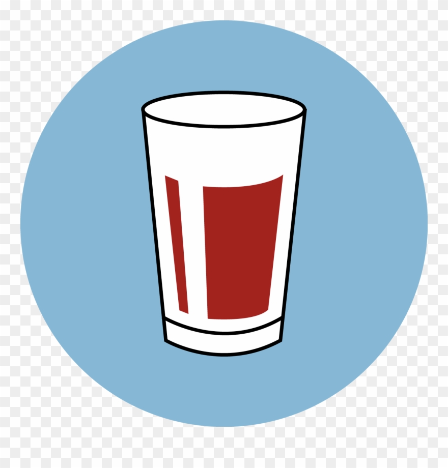 Imperial Red - Pint Glass Clipart