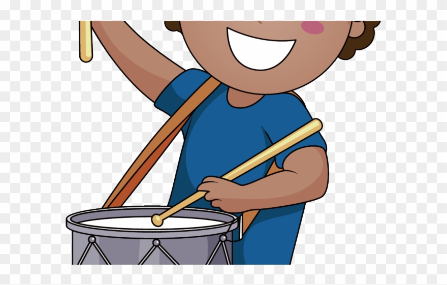 Instrument Clipart Toddler - Children Playing Musical Instruments - Png Download