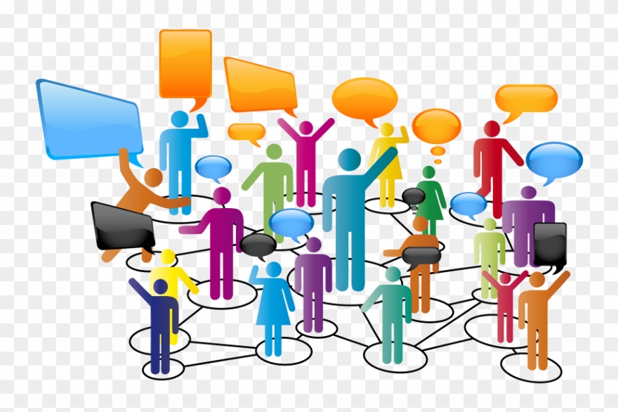 Scientists Are Smarter When They Work Collaboratively - Communication Network In An Organization Clipart