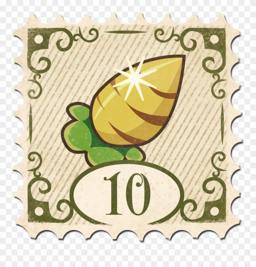 Stamp Time Carrot Clipart