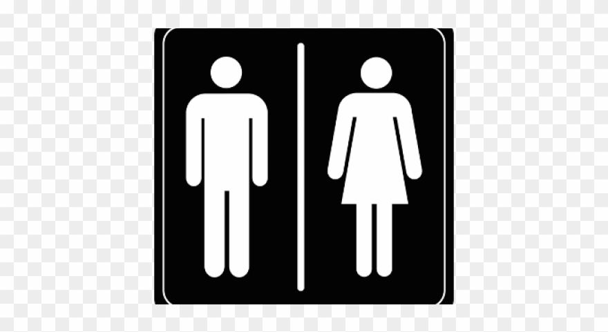 Bad Bathrooms Are Bad For Business - Restroom Sign Clipart