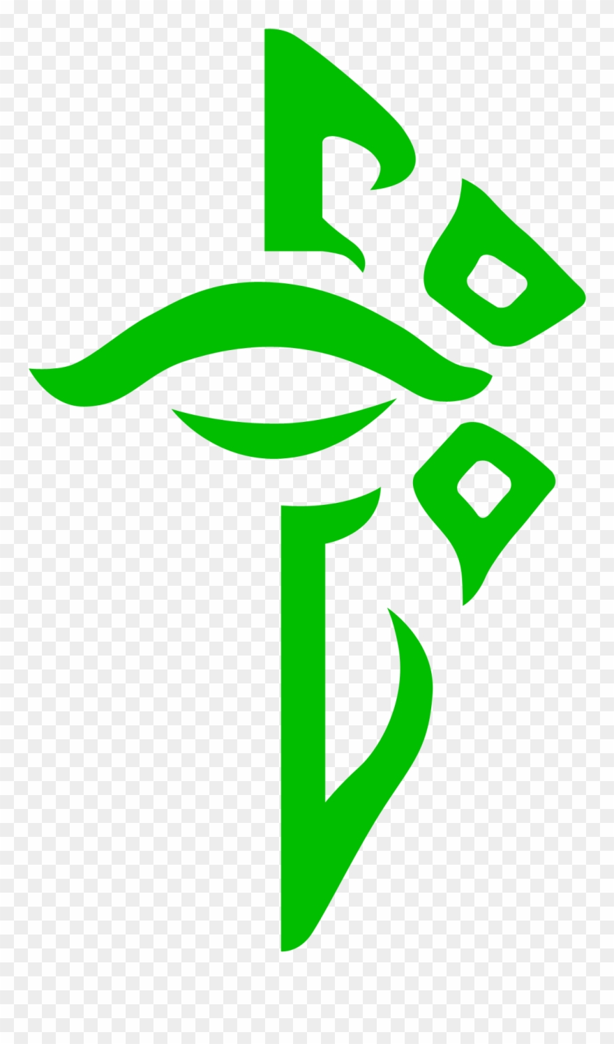 Black And White Stock Ingress Logos By Cr Ybot Alternate - Enlightened Ingress Clipart