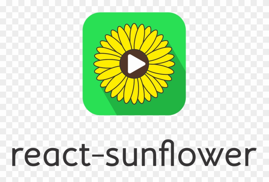 New Logo For React Sunflower - Laptop Clipart