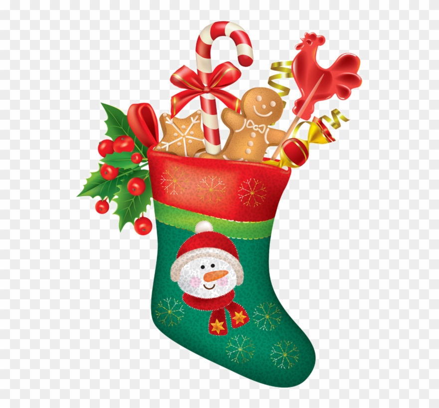 Chaussette Noel Png - Christmas Stocking Transparent Clipart