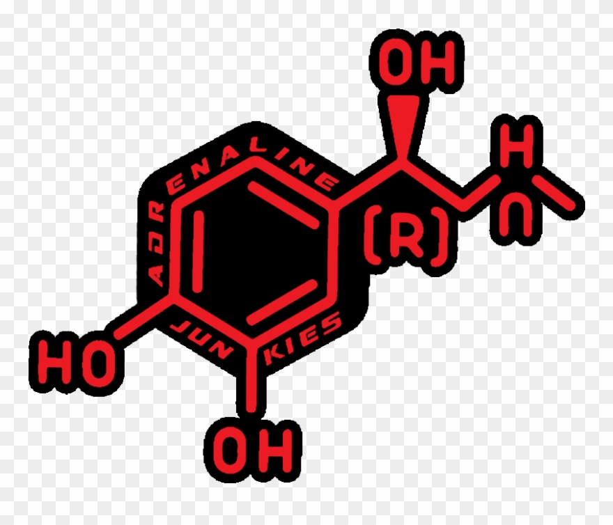 Adrenaline Junkies Molecule Sticker - Sticker Clipart