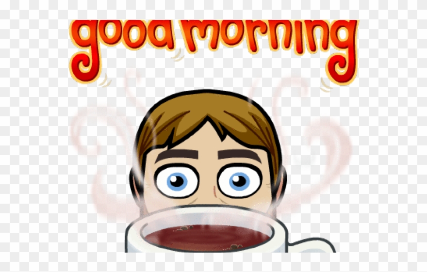 Crystal Palace Fc Clipart Coffee - Transparent Good Morning Stiker - Png Download