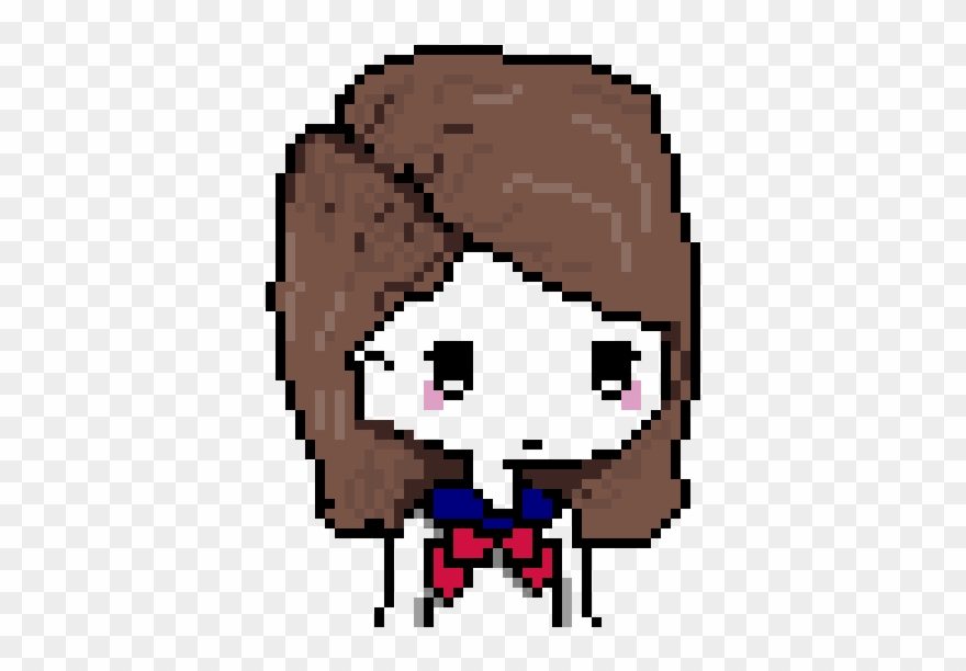 Niña Colegiada Kawaii - Kiwi Kawaii Clipart